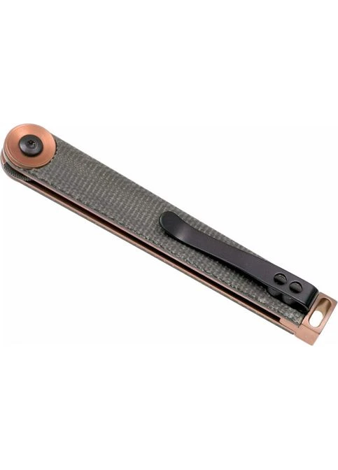 Нож Plus Kaizen, Micarta ц:green, складной, туристический, D2, 79 мм, с текстурированной ручкой, Liner Lock Boker (396649402)