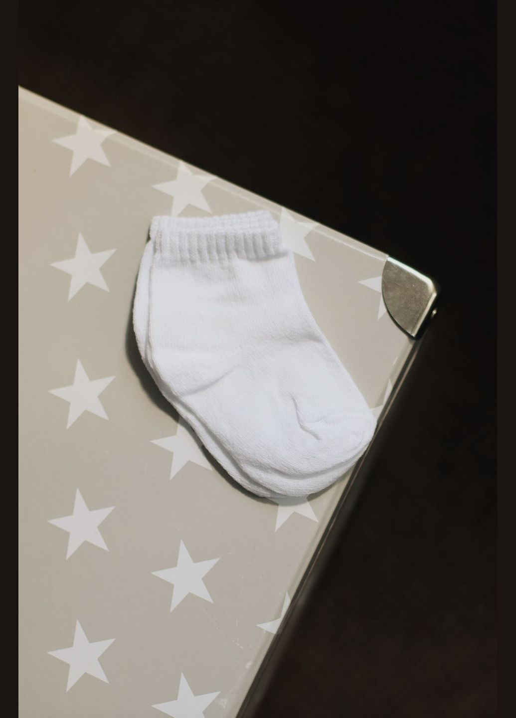 Комбинированный демисезонный носки деми белые No Brand
