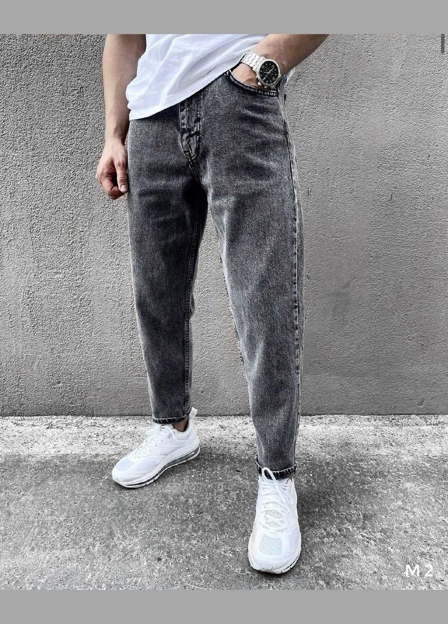 Нова Колекція Сірих МОМ джинс Vital-Textile 675 (328410785)