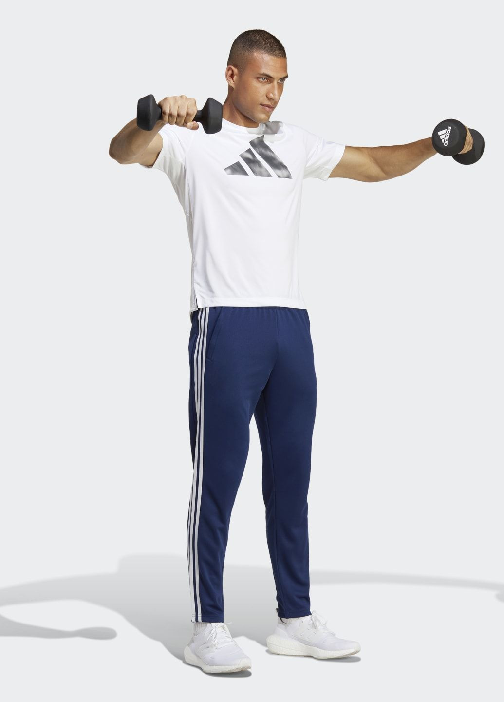Штани для тренувань Train Essentials 3-Stripes adidas (284282299)