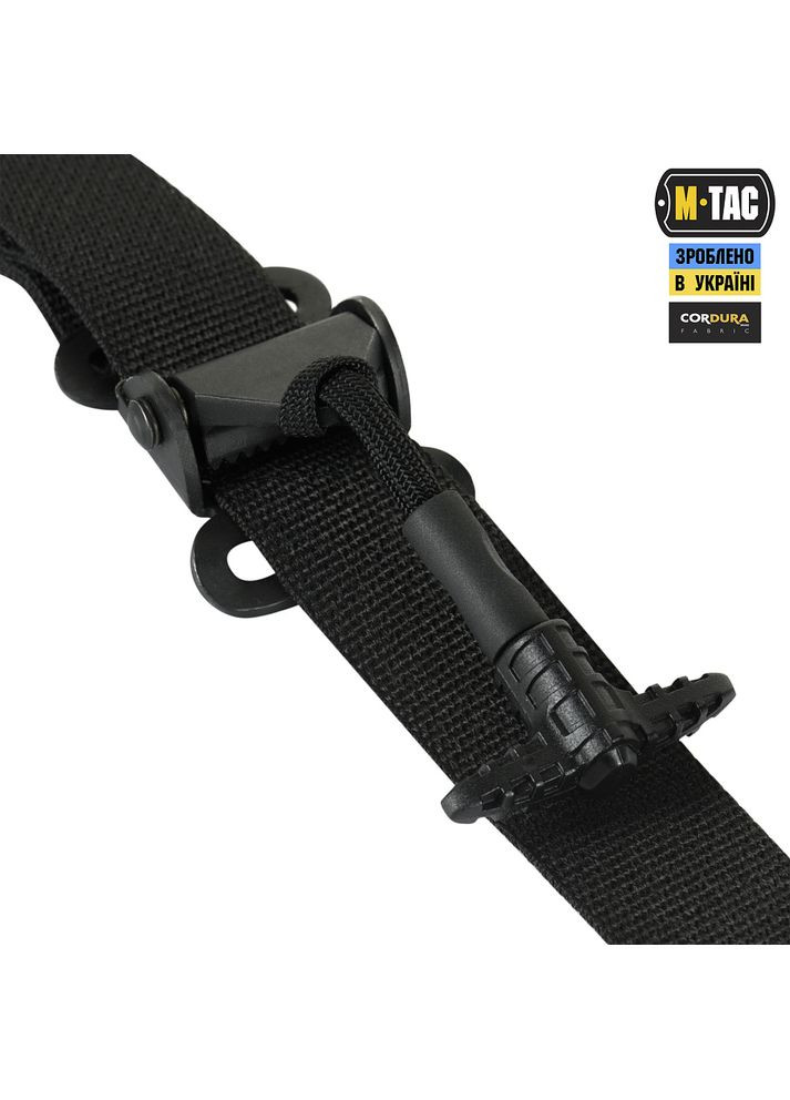 Ремень оружейный универсальный Black RZCOM17 M-TAC (315148410)