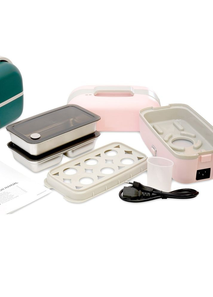 Ланч-бокс електричний з підігрівом 25*13см Home (315745449)