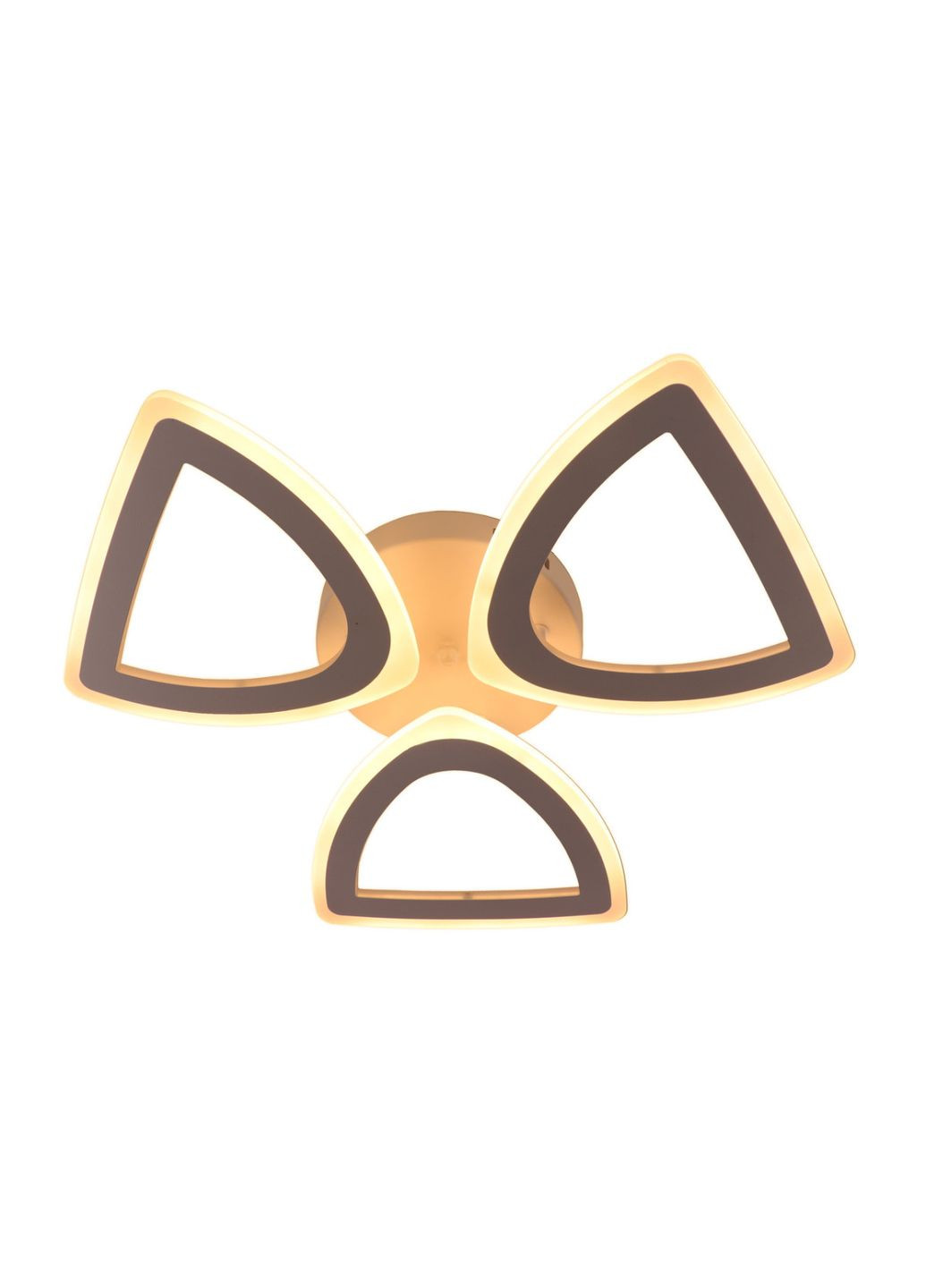 Люстра светодиодная потолочная LED светильник для квартиры на потолок лэд с пультом 25618 Белый 8х57х57 см. Sunnysky (364761370)