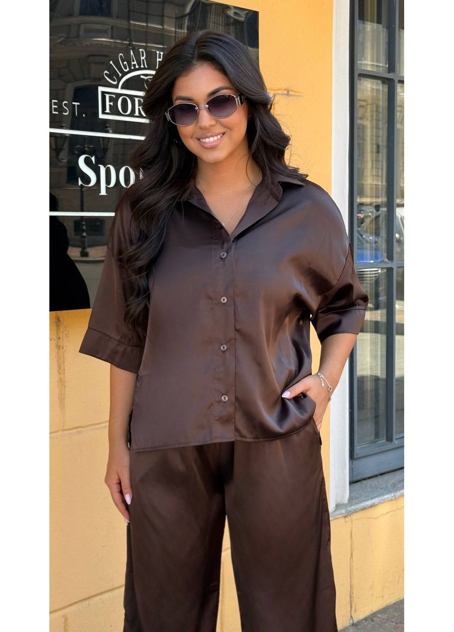 Легкий костюм, влюбляющий с первого прикосновения 🤍 Luna (349441832)