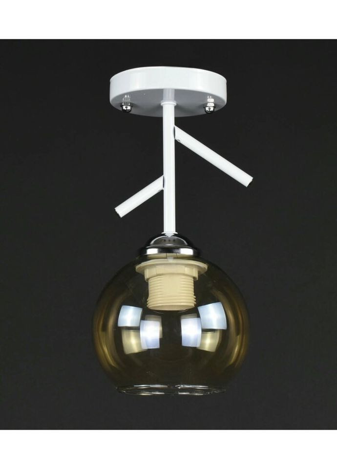 Люстра потолочная на 1 лампочку 27805 Белый 26х13х13 см. Sunnysky (324396756)