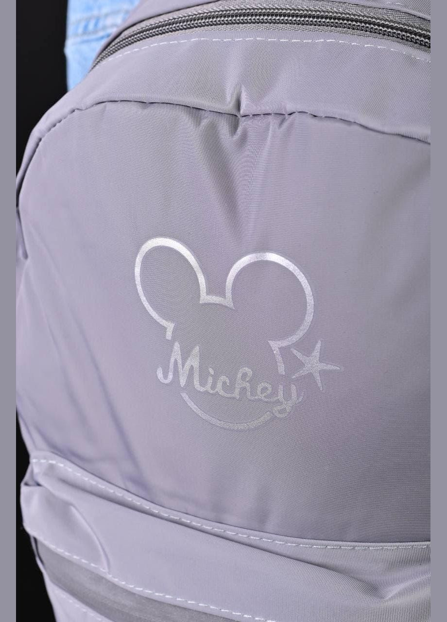 Рюкзак жіночий сірий No Brand Рюкзак для міста (323168022)