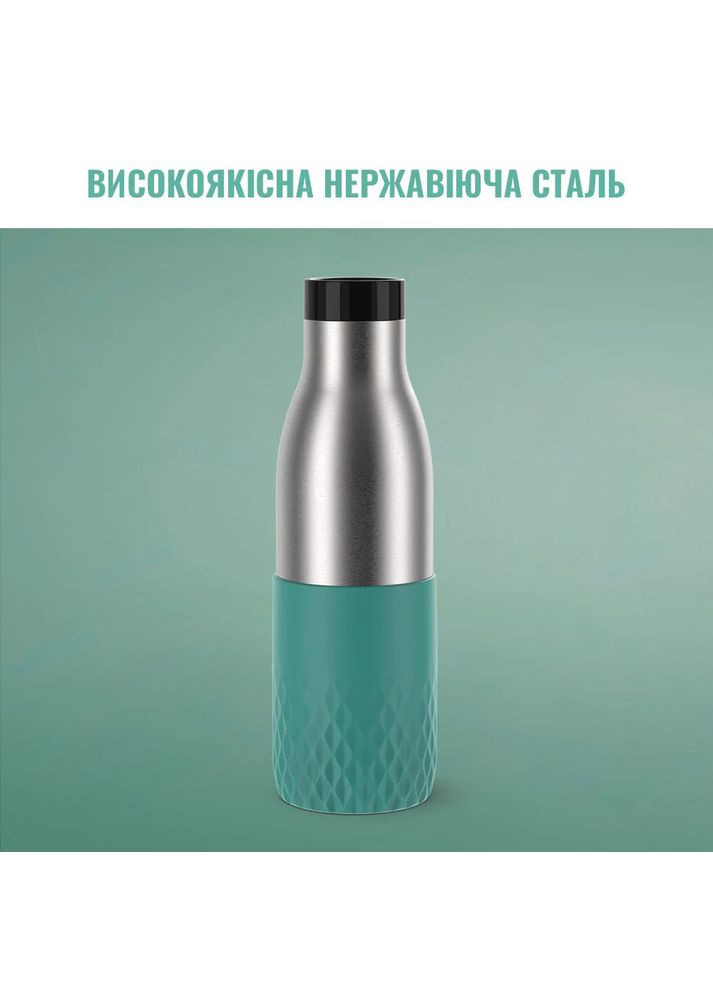 Термобутылка BLUDROP Soft touch 0.7л Зеленый (N3111210) Tefal (324744592)