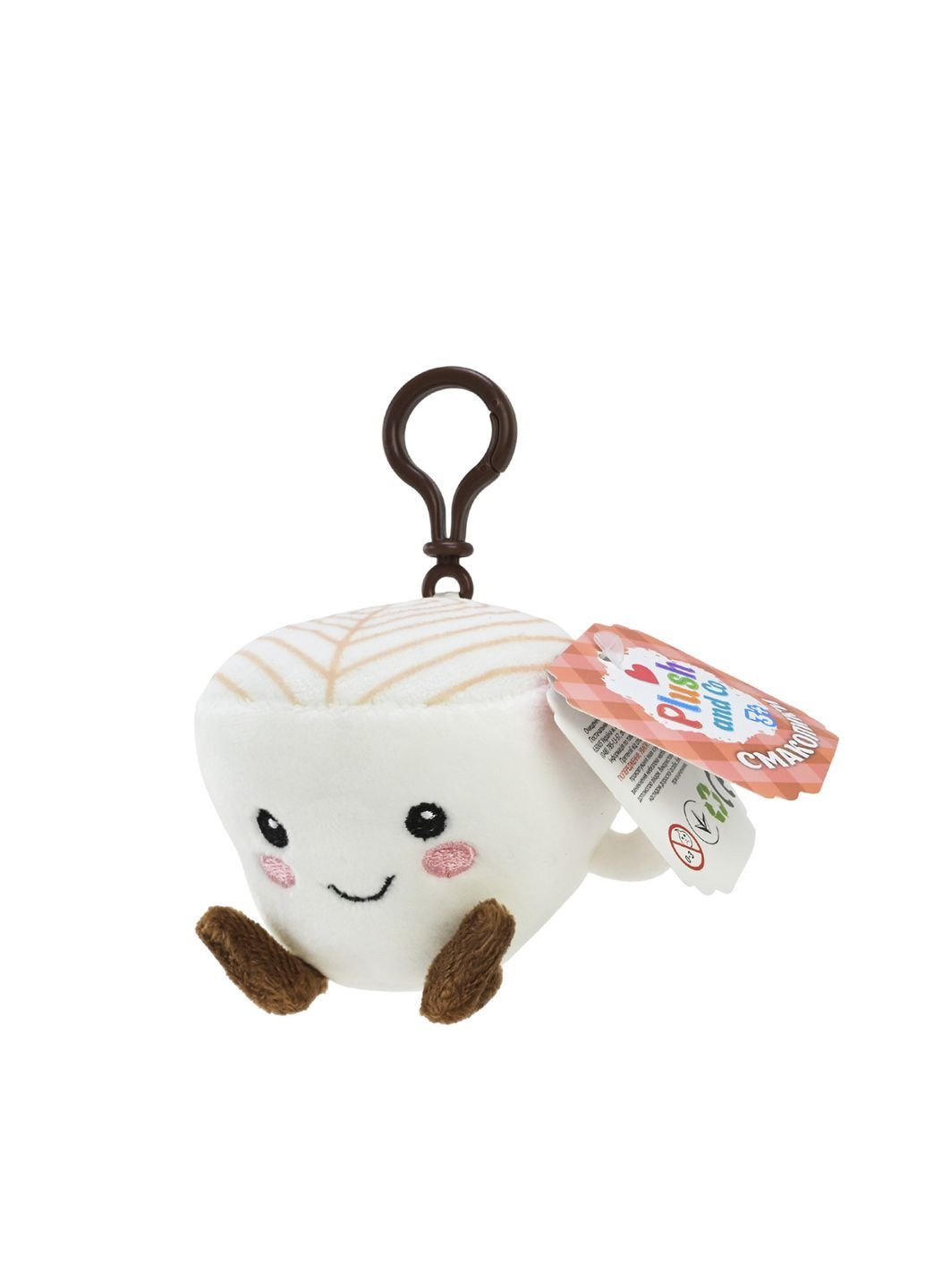 М'яка іграшка-брелок "Plush and Co" – Кава Латте колір різнокольоровий ЦБ-00289193 No Brand (370499645)