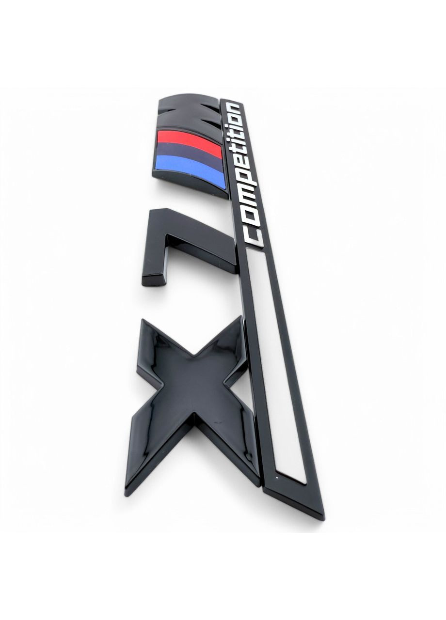Эмблема BMW X7M Competition черный глянец OEM (354698615)