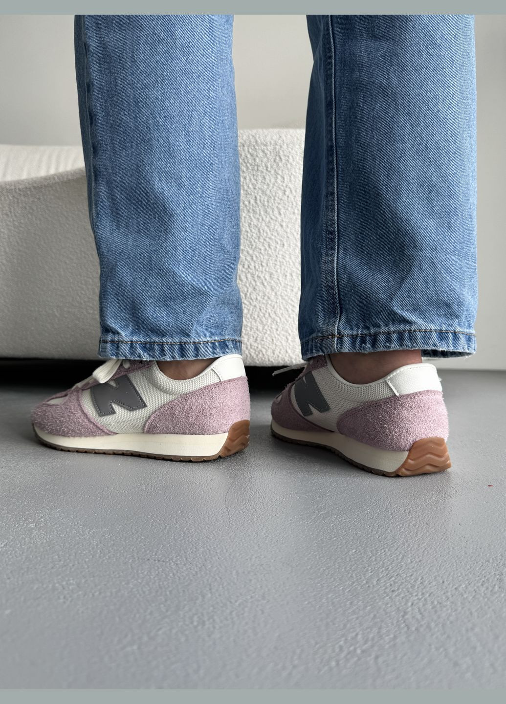 Кросівки жіночі No Brand 471 Pink Beige Grey | Нью Беланс 471 рожеві демісезони (344464596)