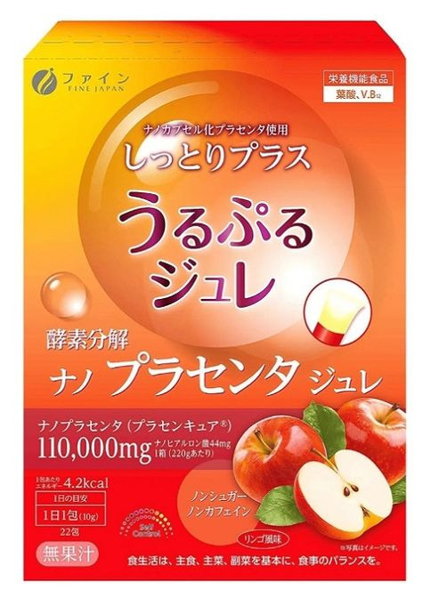 Placenta Jelly 10 g 22 sticks Apple Fine Japan (326415903)