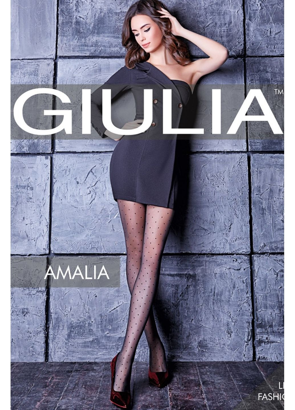 Колготки в горошек AMALIA 01 20den Giulia (349499564)