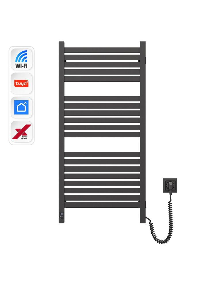 Сушка для рушників Авангард Х Wi-Fi правосторонній муар (12-272055-4810) Navin (370033518)