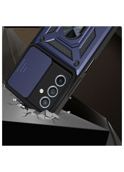 Чохол до мобільного телефона (713072) BeCover Military Samsung Galaxy S24 FE SM-S721 Blue (357237721)