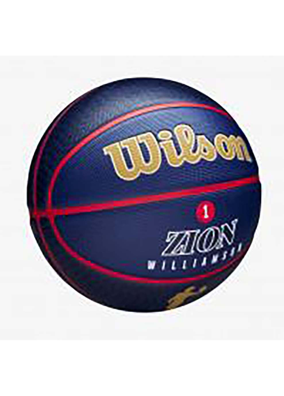 М'яч баскетбольний NBA PLAYER ICON OUTDOOR BSKT ZION Синій 7 Wilson (302286269)
