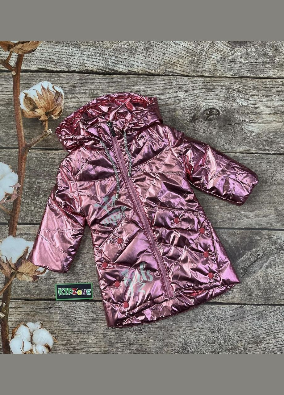 Рожева демісезонна демісезонна куртка No Brand