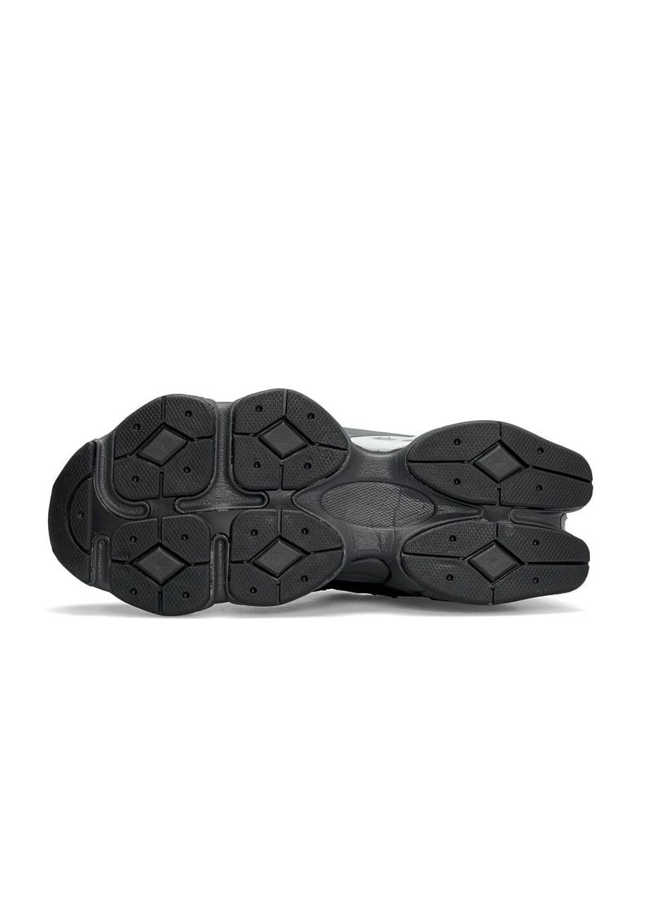 Черные демисезонные кроссовки женские, вьетнам New Balance 9060 Black Gray