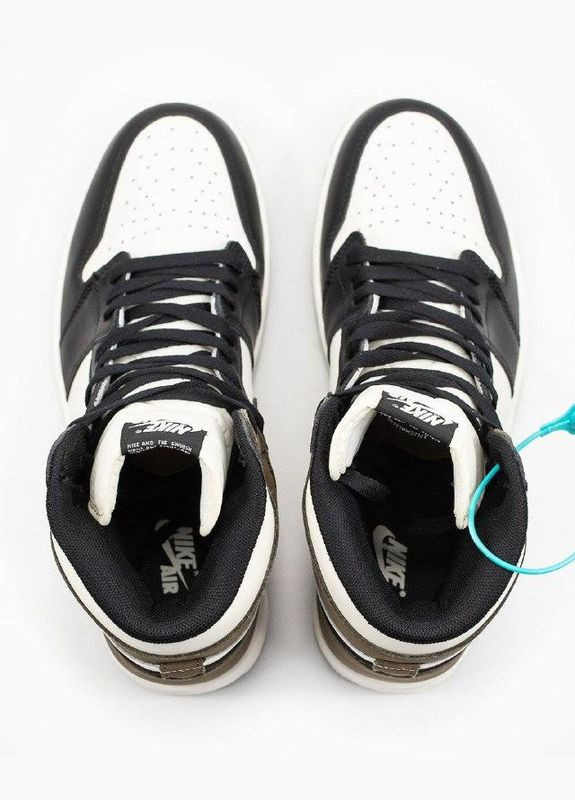 Цветные кроссовки air jordan 1 retro high dark mocha 38 Nike