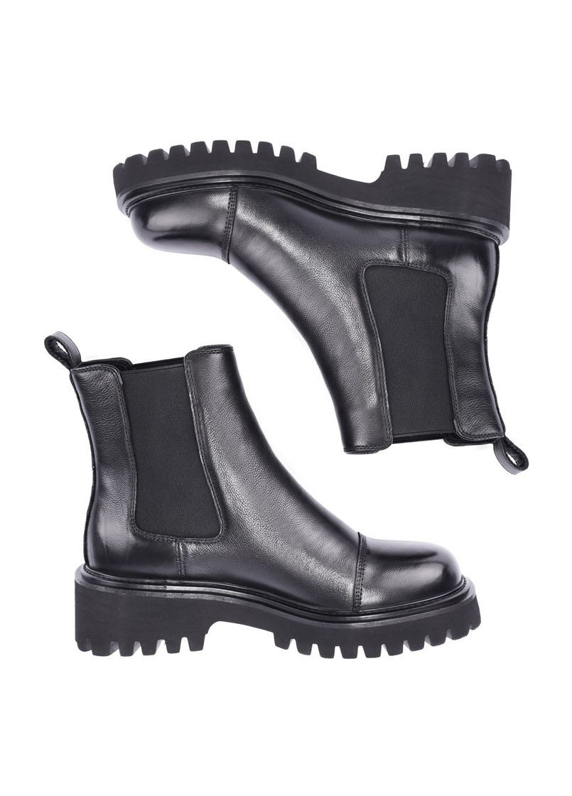 Жіночі Черевики NH226-206L-P742R Чорний Шкіра Attizzare (302651803)