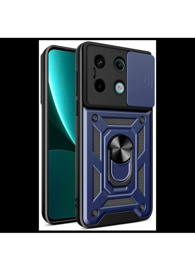 Чехол Armor Guard Shield для Xiaomi Redmi Note 13 Pro 5G/Poco X6 5G Dark Blue No Brand (391209490)