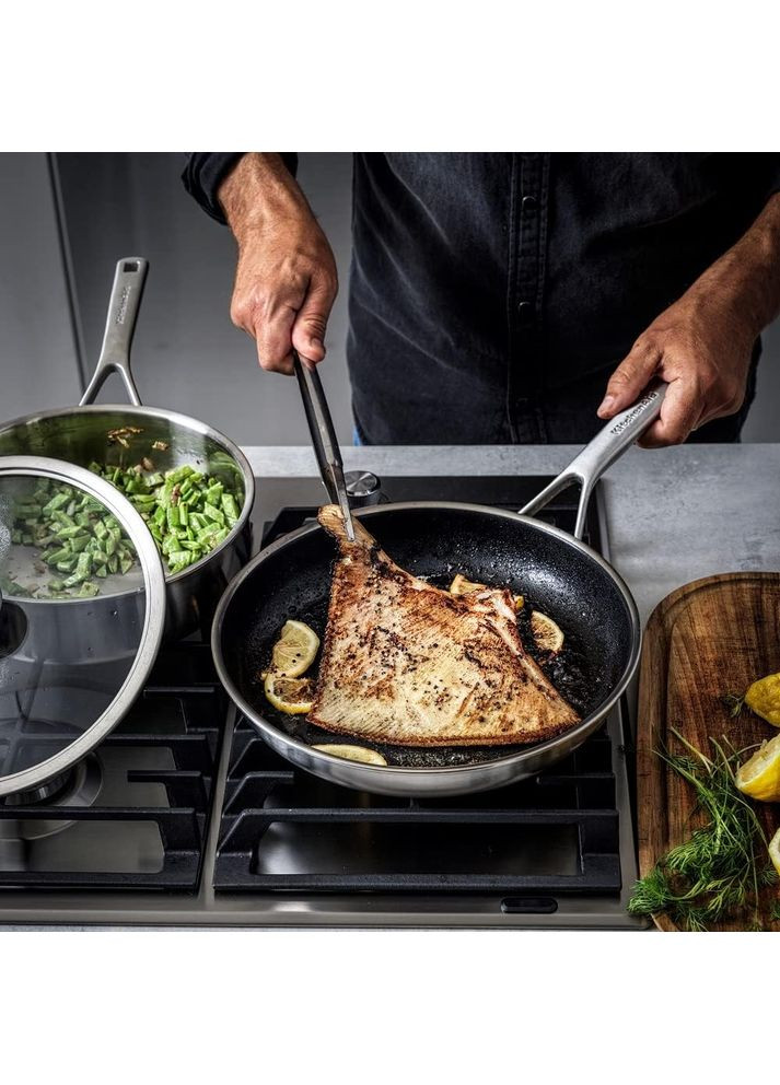 Сковорода MSS, 24 см з керамічним покриттям (CC004949-001) KitchenAid (370641611)