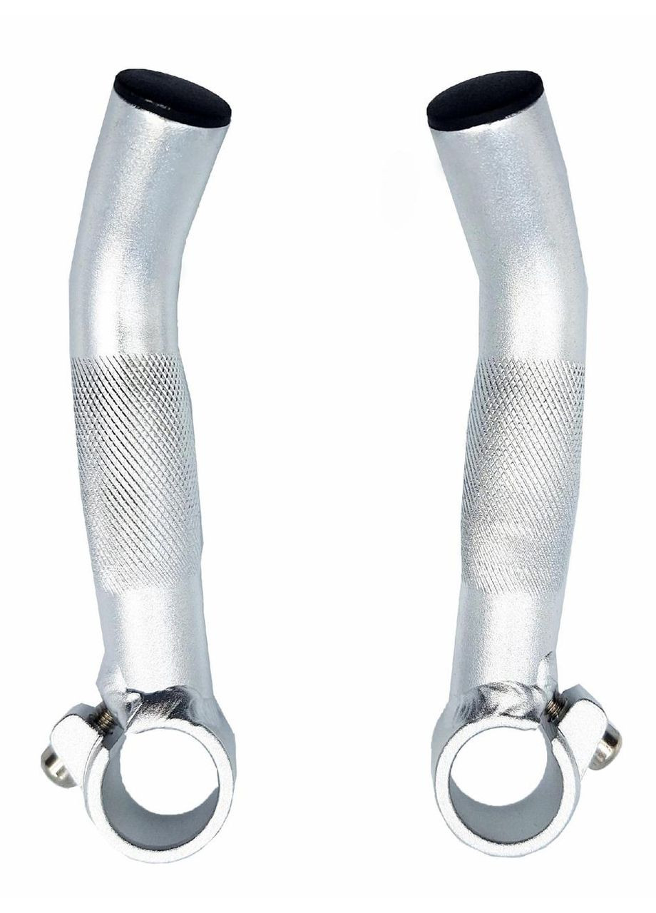 Рожки KIE005 алюминиевые 155х40 мм (эргономичная длина 162 мм, проекция 140 мм) серебристый (G0000279) Spencer (355802820)