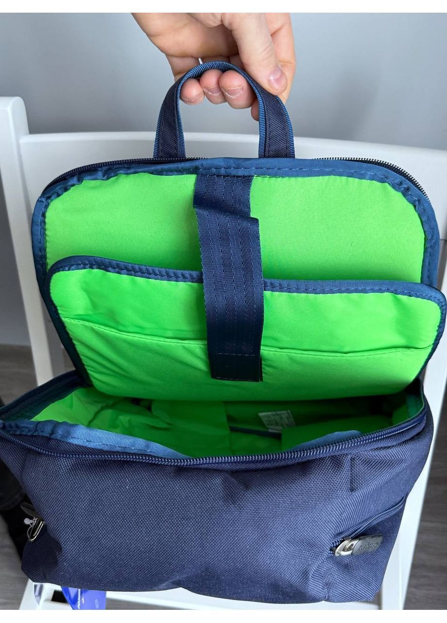 Стильный синий рюкзак No Brand (365696841)