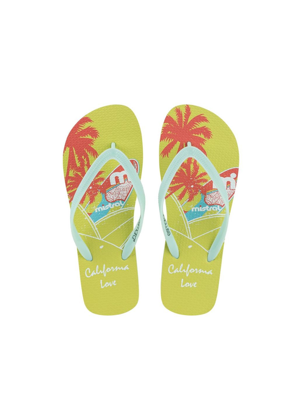 В'єтнамки антиковзна підошва для жінки LIDL 329407 салатовий Mistral (335974531)