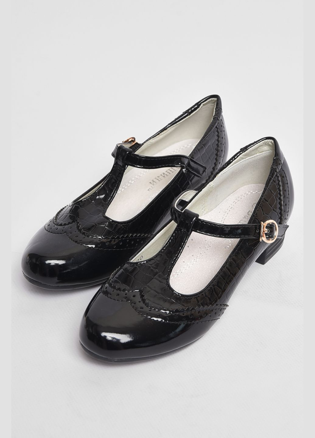 Туфлі дитячі для дівчинки чорного кольору Let's Shop (289719241)