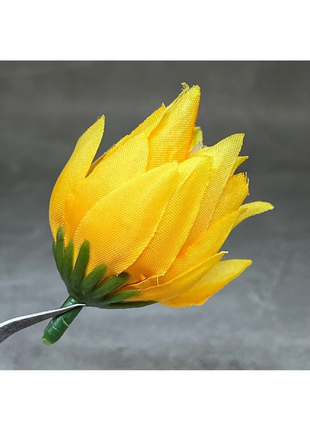 Бутон Кампанула цветочно-желтый, размер 3,5 см, арт 017909, 1 шт. No Brand (322640813)