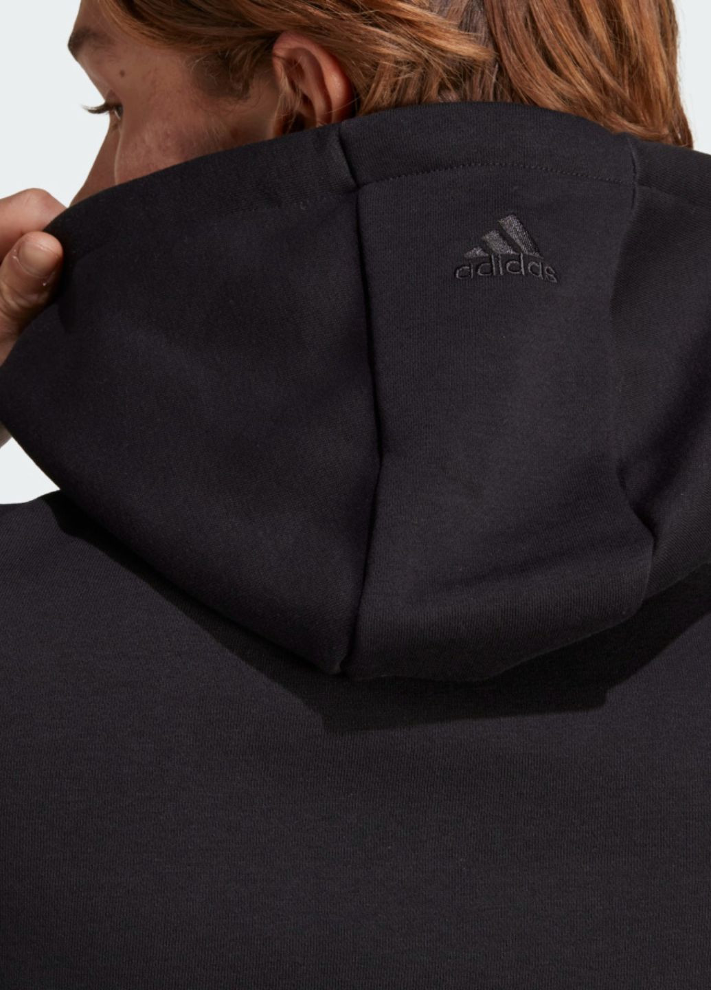 Мужское черное худи All SZN оригинал adidas (291882977)