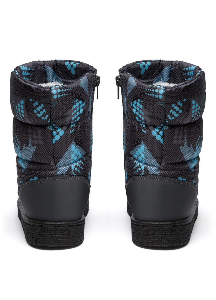 Зимние дутики детские nukka серые Oldcom