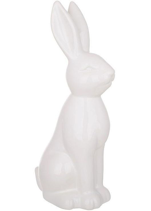 Декоративная фарфоровая фигурка "Белый Кролик" 25см, фарфор Bona (339780059)