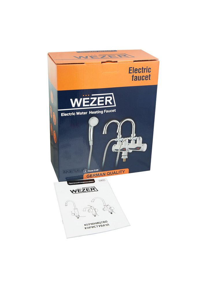 Електричний проточний водонагрівач Wezer (275335794)