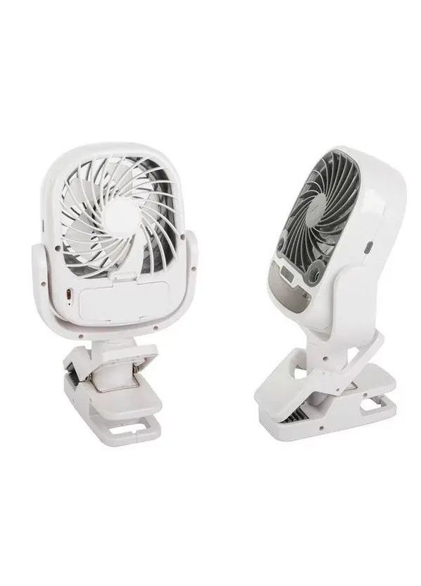 Настільний вентилятор, зволожувач повітря з роз'ємом, USB RGB 2в1 No Brand (336904700)