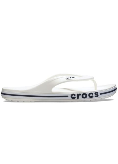 Белые пляжные вьетнамки flip white 205393 Crocs