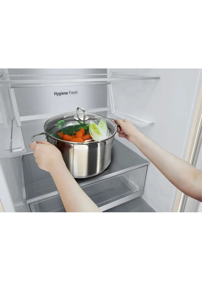 Холодильник GC-B459FEPW LG (360415992)