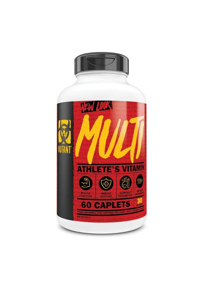 Вітаміни та мінерали Multi, 60 каплет MUTANT (322209795)