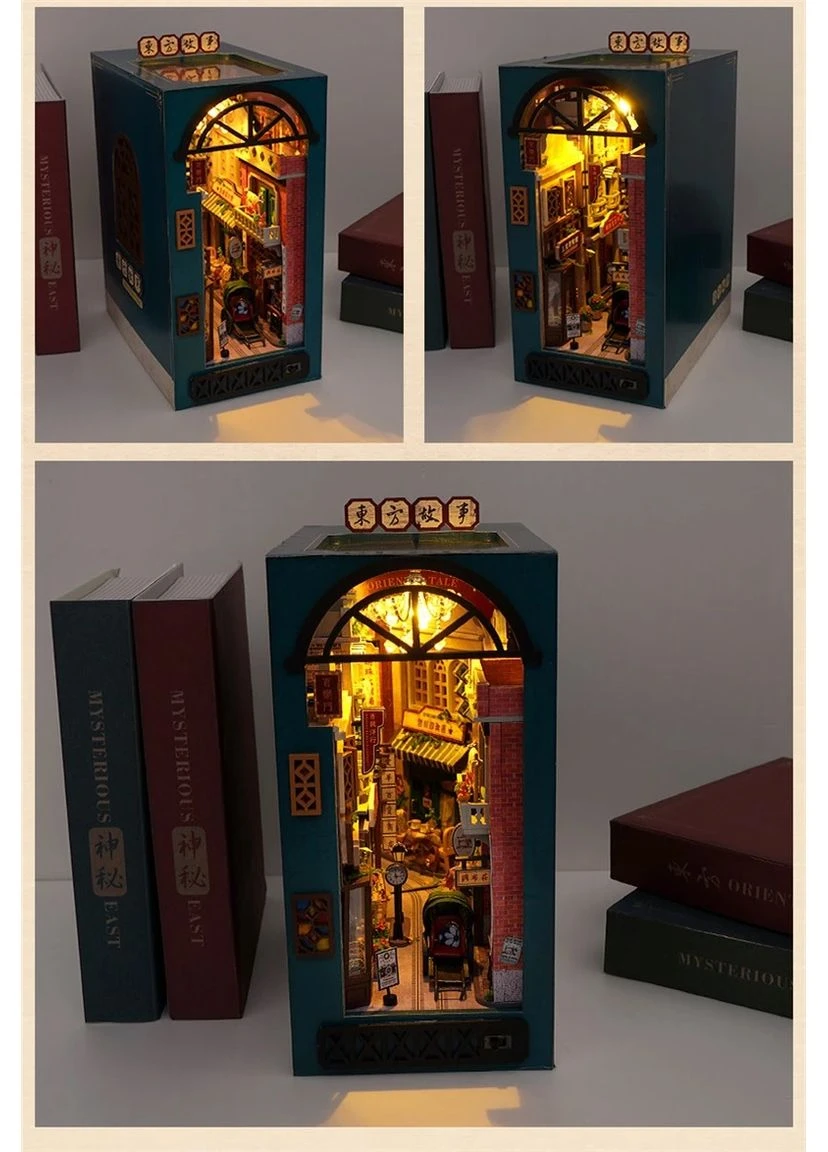 Бук Нук Восточная история Book Nook Oriental Tale книжный уголок DIY TC-37 No Brand (362453192)