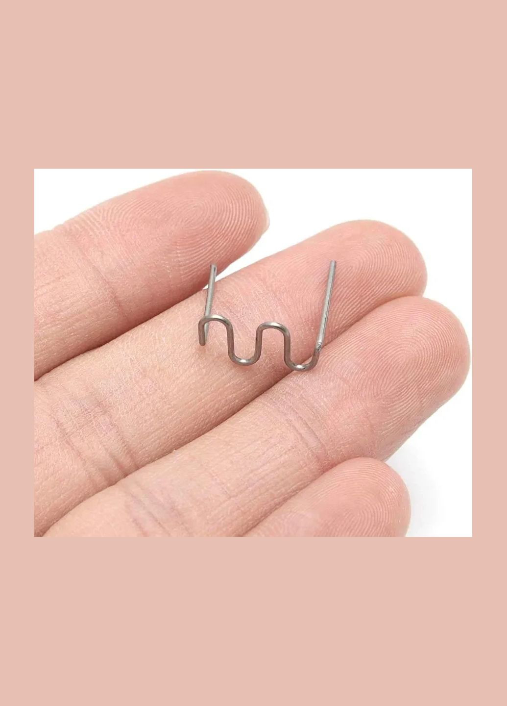 Скоба хвиля Wave для термостеплера 100 шт 0.6 мм No Brand (326066007)