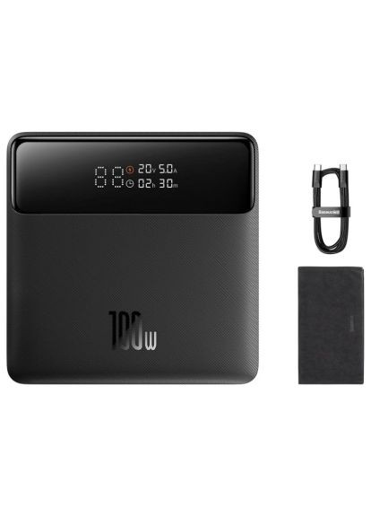 Батарея універсальна (PPBL000301) Baseus Blade 20000mAh 100W OE, black (370021309)