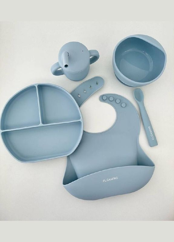 Набор силиконовой посуды ME 1172 Голубой El Camino (327216100)