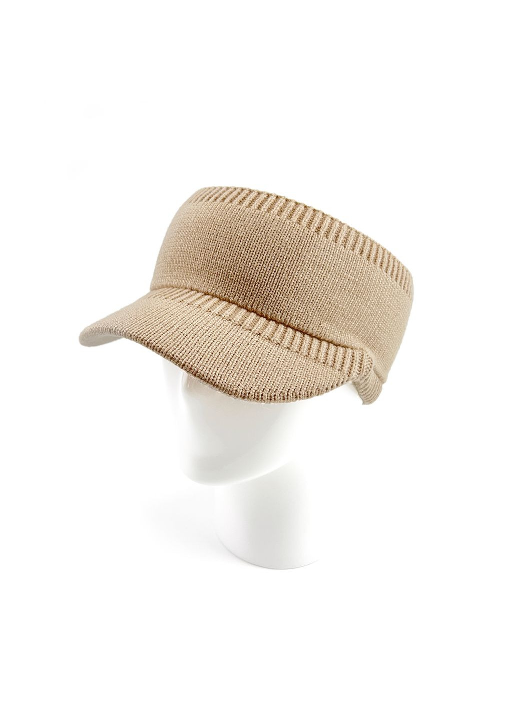 Козирок жіночий віскоза бежевий ZOE LuckyLOOK 955-203 (322782361)