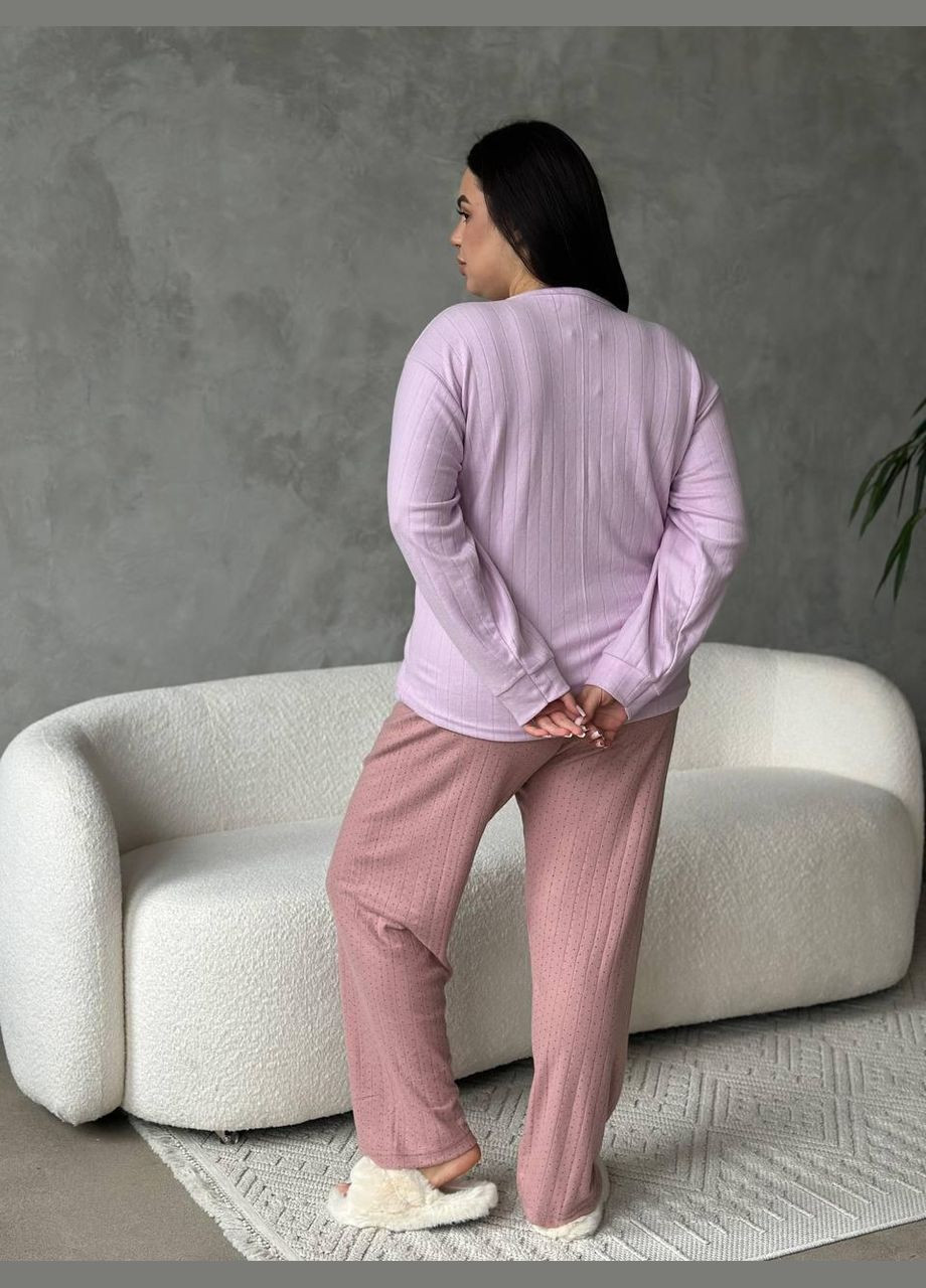 Комбинированная пижама женская больших размеров GT