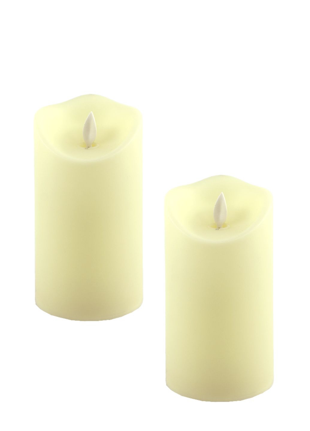 LED свічки пластикові 8.5х8.5х15 см бежевий Amazon (346240440)