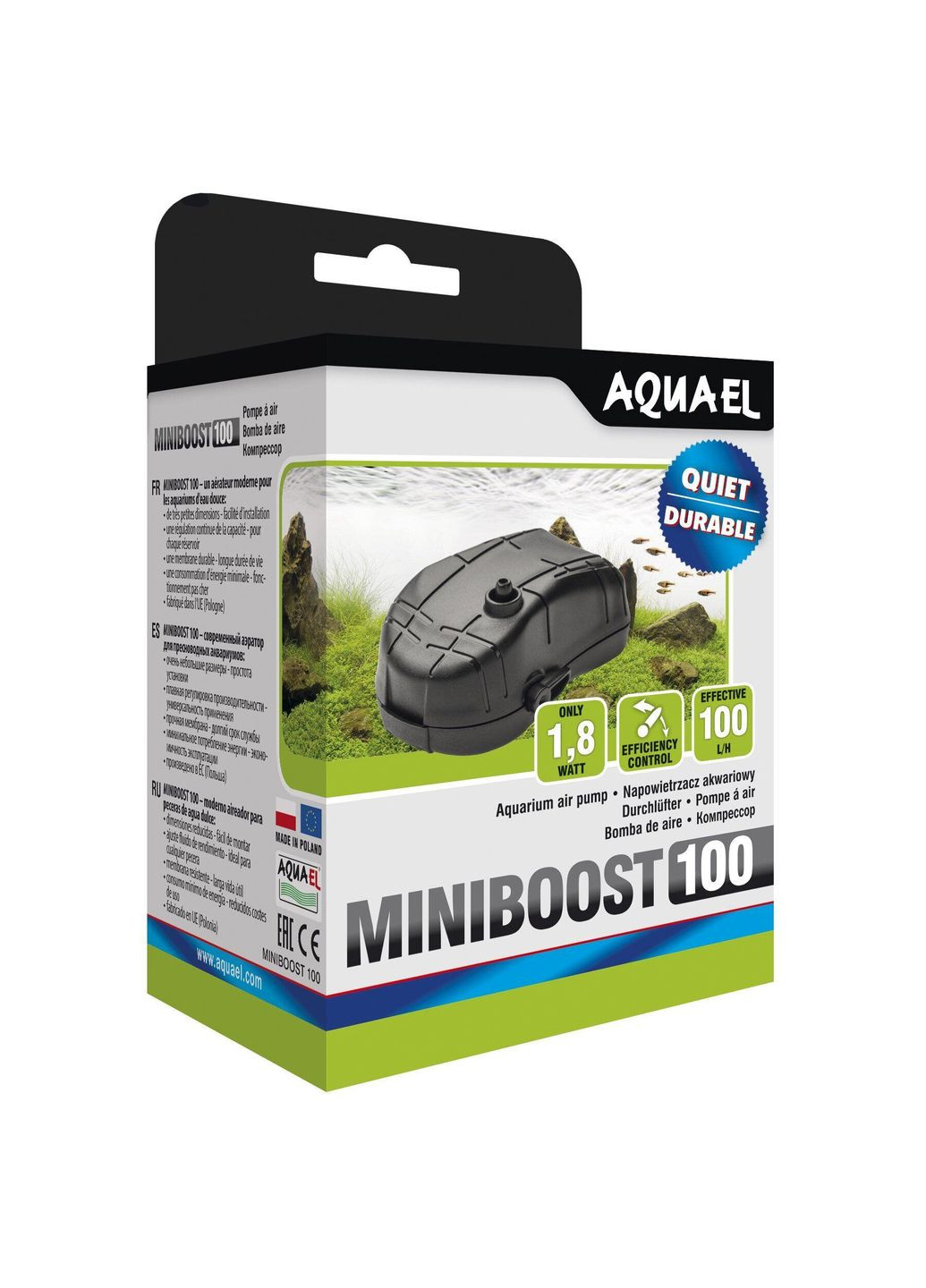 Компрессор MiniBoost 100 NEW (5905546310543) Aquael (279564029)
