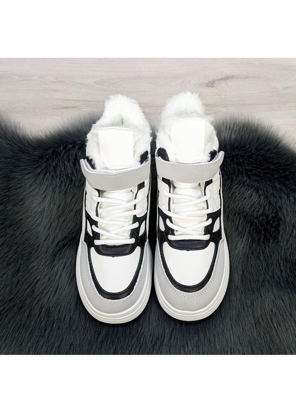 Черевики зимові дитячі для дівчинкина хутрі XIFA (307792993)