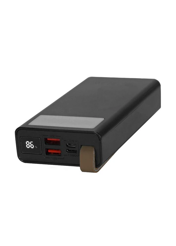 Повербанк 20000mAh Power Bank KPB-2320FCL Black 22.5W QC3.0 LED-фонарь (43-00082) Kraft (382712970)