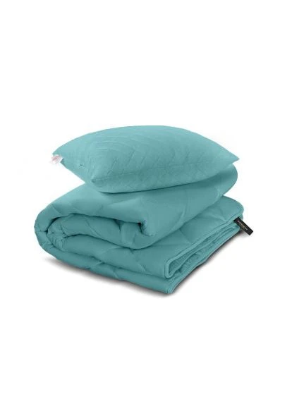 Ковдра Набір з Тенсел Всесезонний №1670 Eco Light Blue Ковдра + под (2200002657525) Mirson Набор с Тенсель Всесезонный 1670 Eco Light Blue Од (379099113)