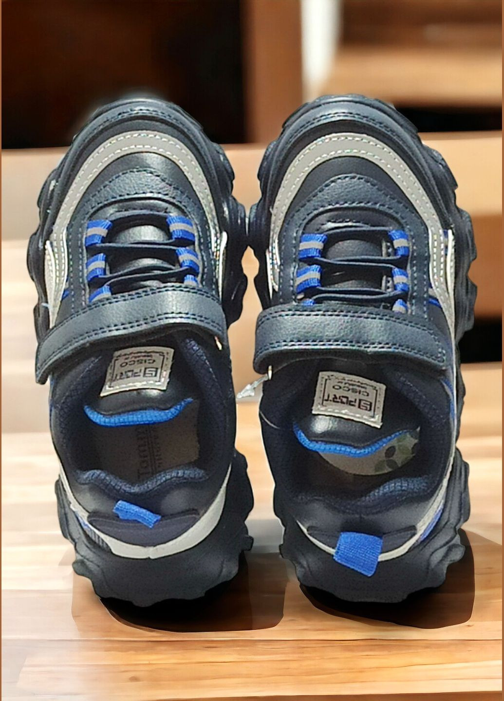 Темно-синие демисезонные детские кроссовки для мальчика том м 7844с Tom.M
